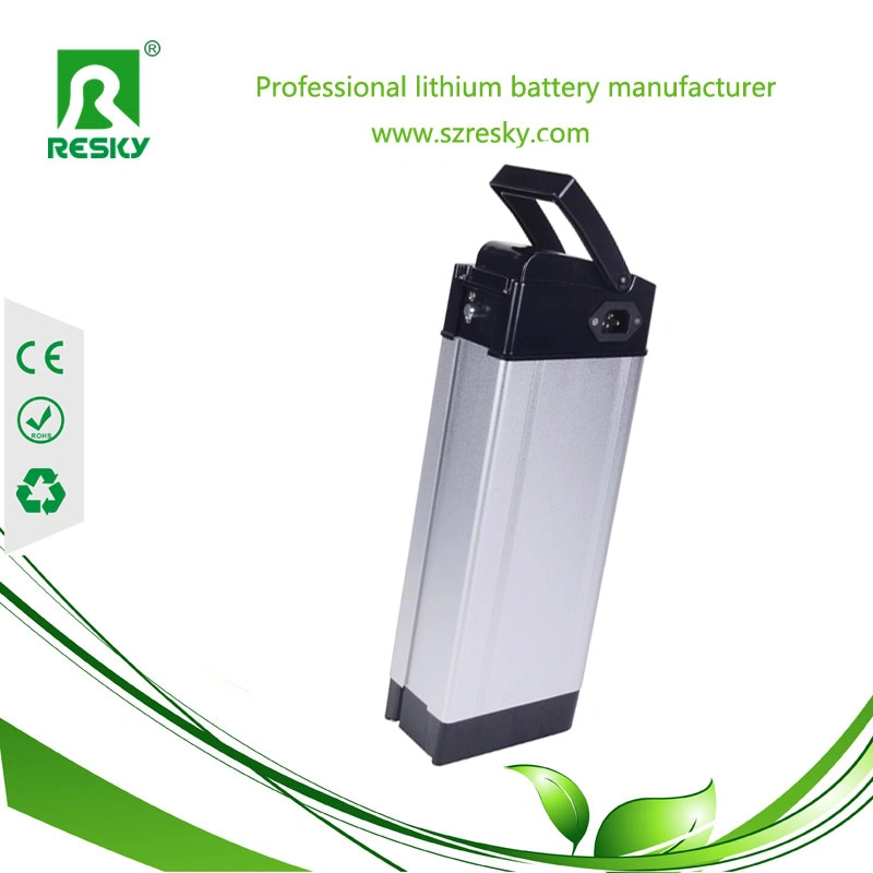 Silverfish Aluminum 36V 10ah Li-ion Battery for Moutain Ebike