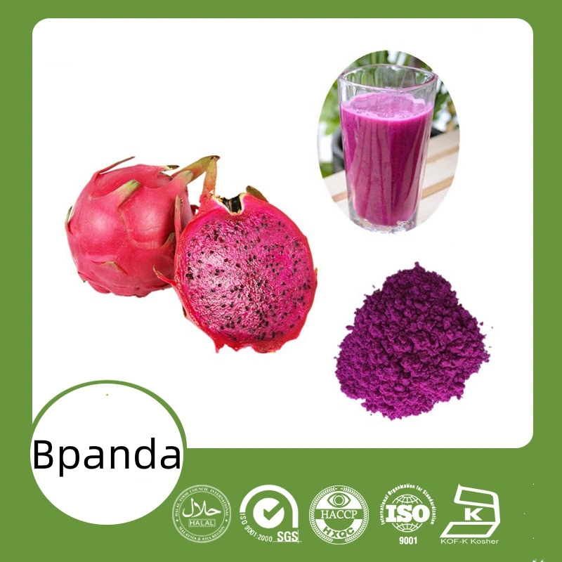 100% Natural Juice Powder 4: 1~20: 1 Dragon Fruit Extract