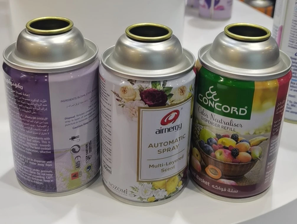 China Manufacture Metal Tins Spray Cans Aerosol Tinplate Can