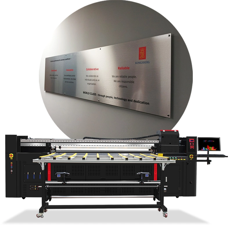 Fabrik Industrial Fast Digital Inkjet Breitformat Glas / Keramik / Kunststoff Flachbett UV Drucker