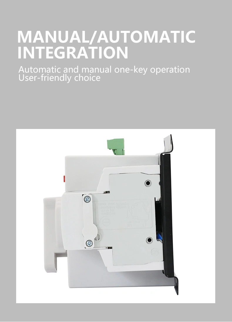 مفتاح النقل التلقائي المزدوج للطاقة ATS 220 فولت، 2p3p4p63A المفتاح