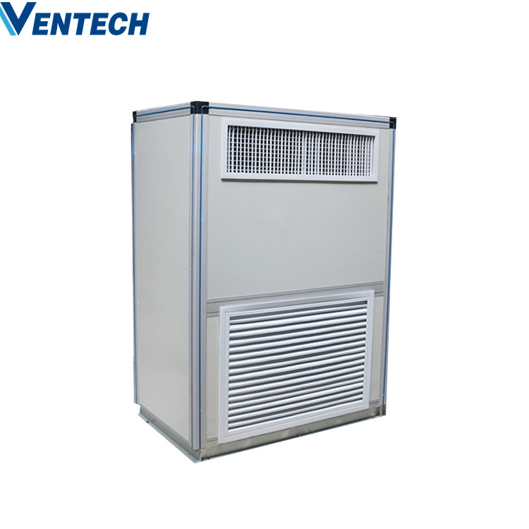 Ventech Floor Standing Commercial Ahu Water Cooled Dx Air Handling Unit