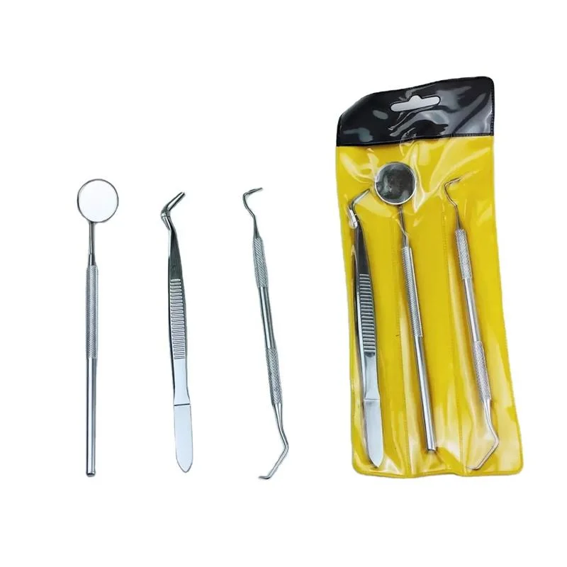 China Supplier Dental Examination Basic Kit Dental Hygiene Oral Care Tool Surgical Instrument Kit