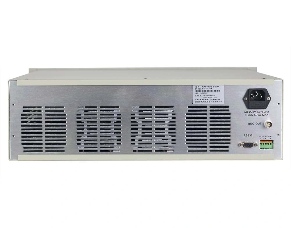 Hochpräziser programmierbarer elektronischer DC-Lastbereich Rk9713 Messbereich (0-120A/0-150V/600W)