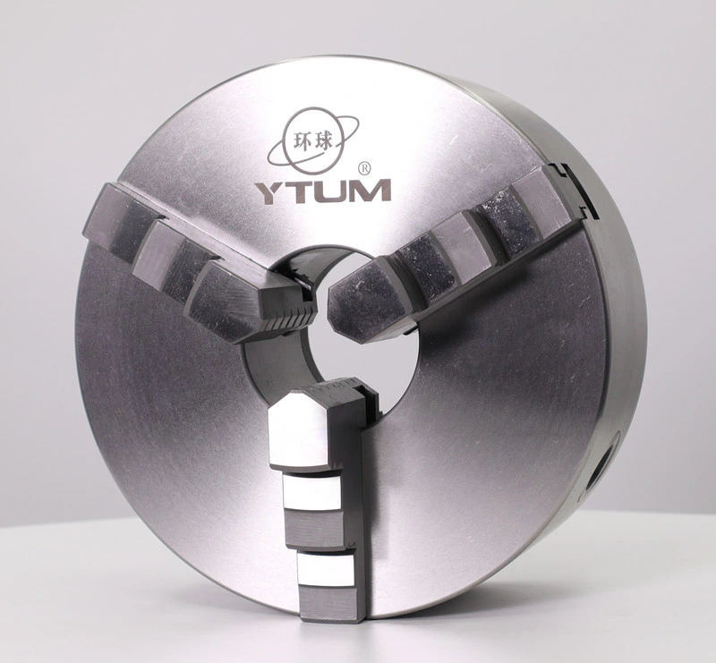 Plain Back 250mm 3 Jaw Self-Centering Lathe Chuck