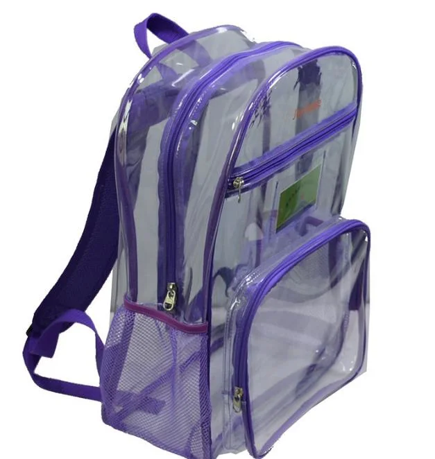 Derflex Super transparente PVC para moda asas bolsas de mochila