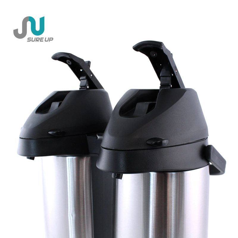 3.8L Double-in-One Double Wall Stainless Steel Coffee Airpot for Restaurant