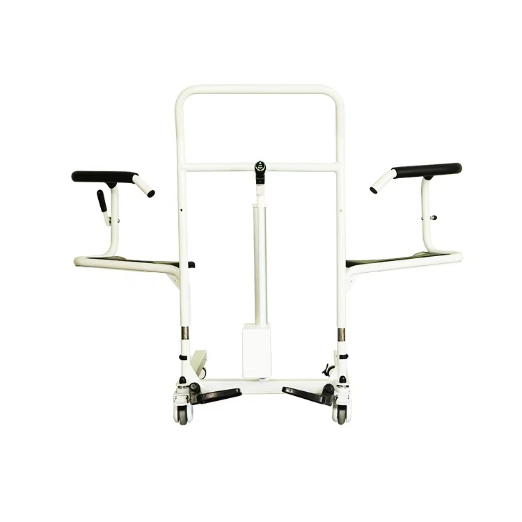 Electric Lifting Chair with Commode Seat Transfer Chair to Bed Transport Machine for Patients Waterproof