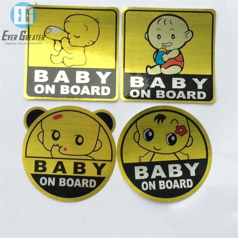 Wholesale/Supplier Baby on Board Car Sign Reflex Notice Baby on Board Sicker for Safety