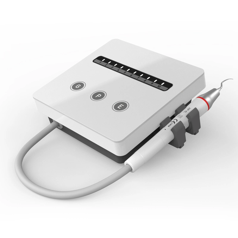 LED Dental Ultraschall Scaler mit abnehmbarem Handstück 6X Spitzen