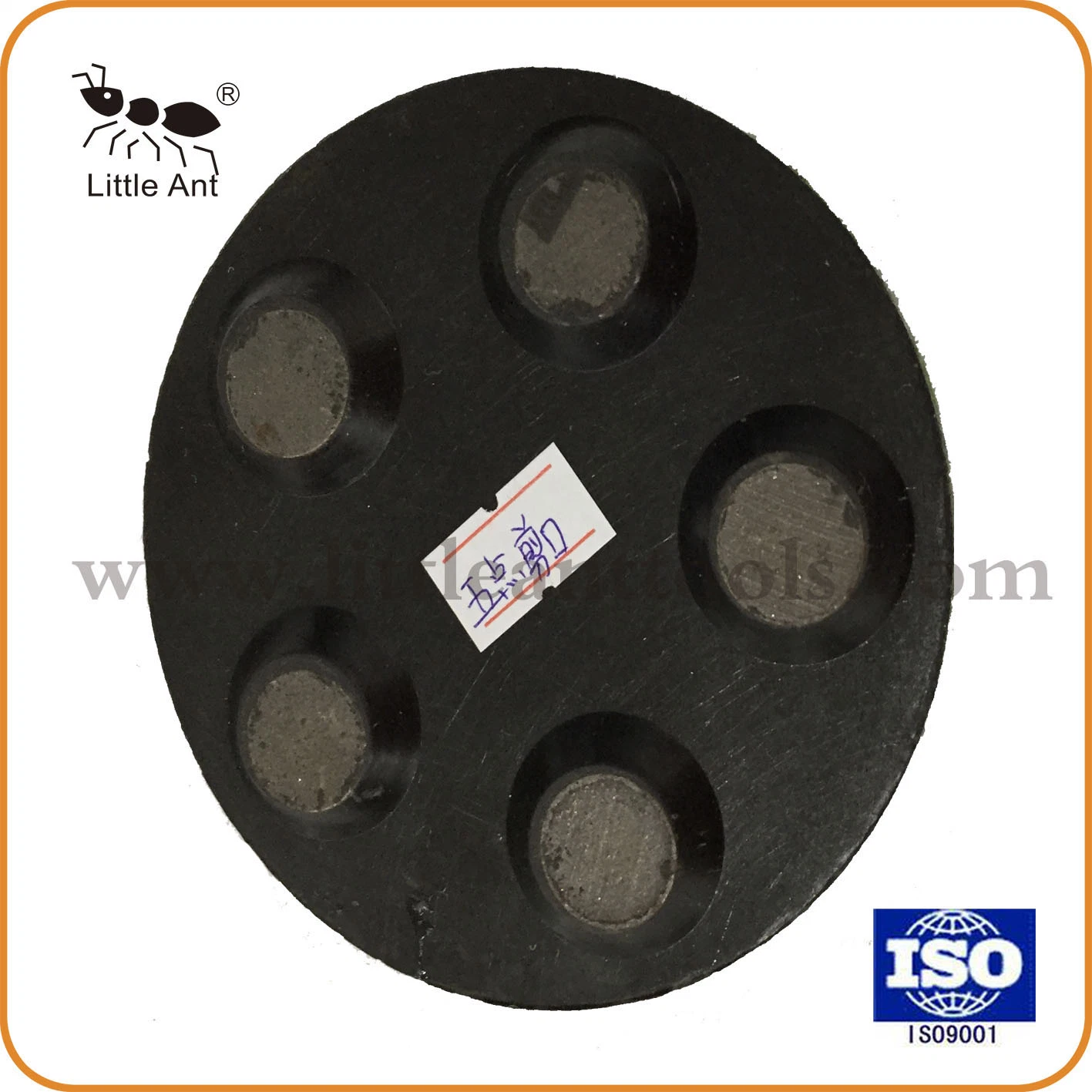 Metal with Resin 5 Point Polishing Pad, Diamond Abrasive Tool for Floor, Concrete.