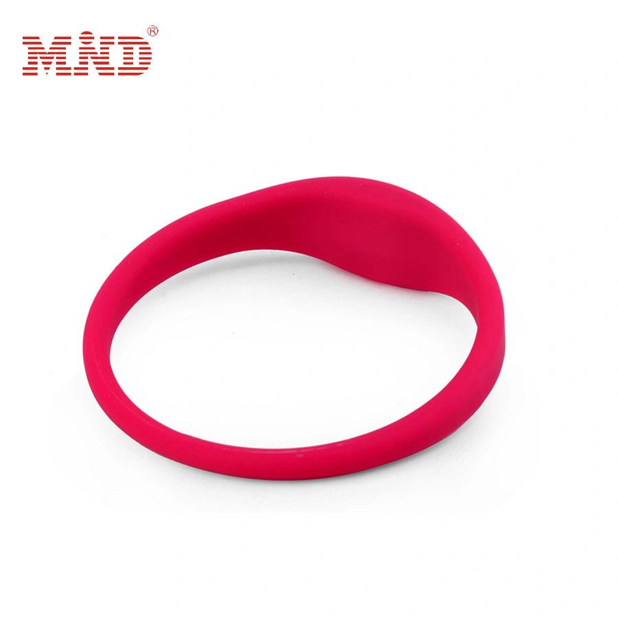 Waterproof 125kHz Silicon RFID Wristband Tk4100 RFID Bracelet for Access Control System