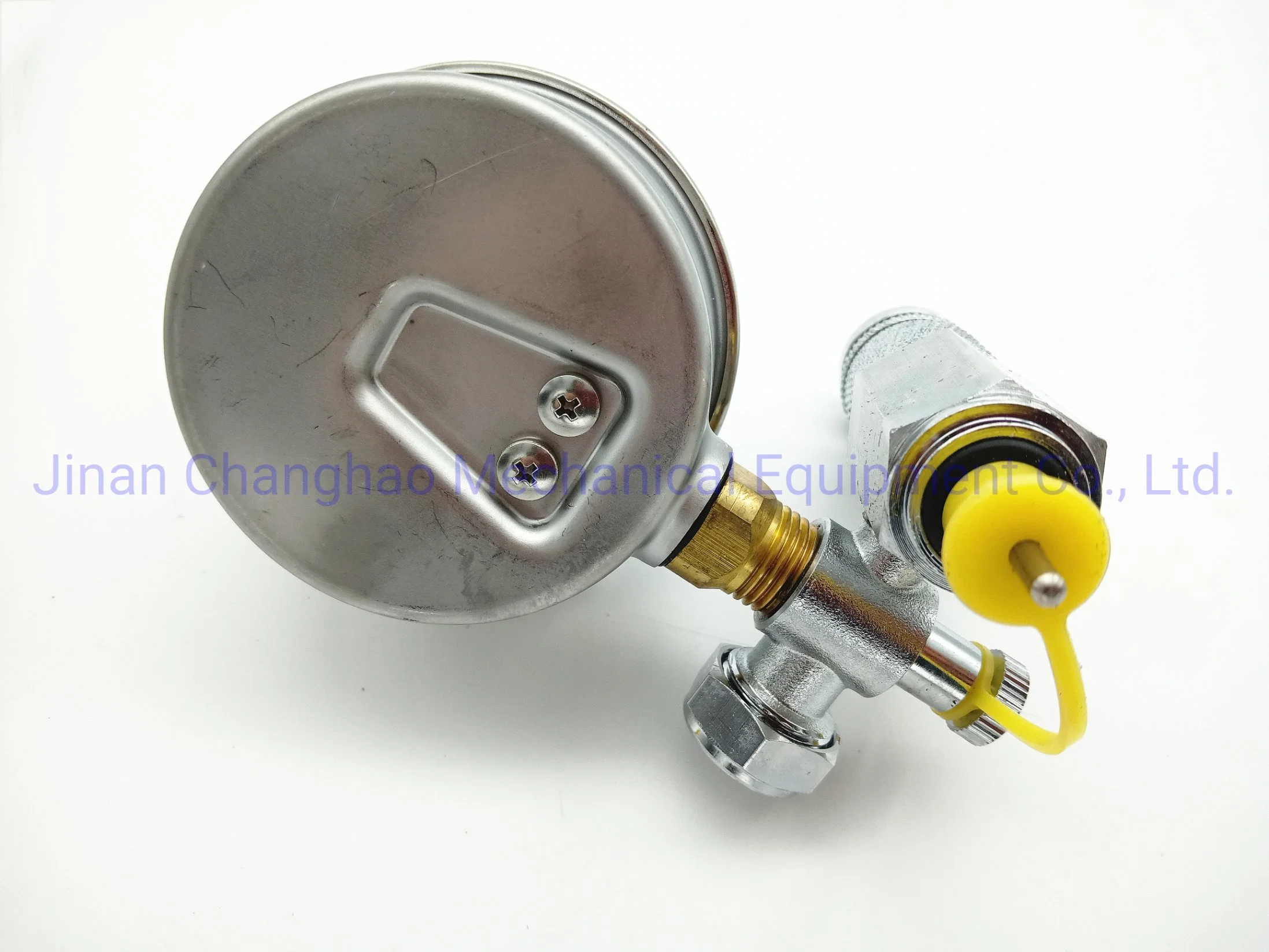 Nitrogen Gas Stainless Steel Pressure Gauge Case Meter Testing Equipment with Bottle