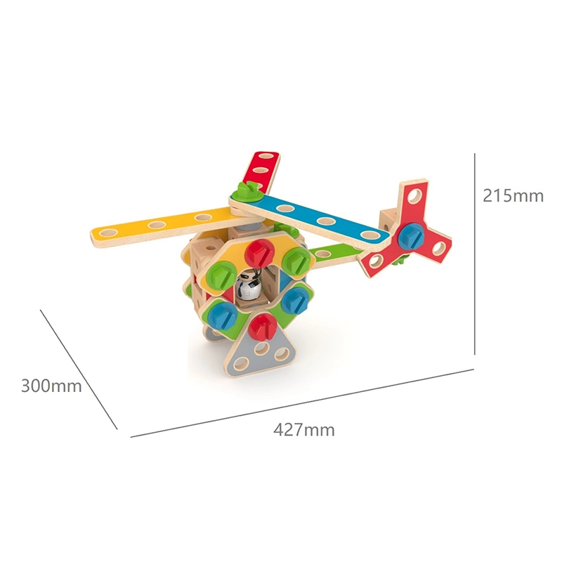 Holzbauwerkzeug Set DIY Schraubenschlüssel Pretend Spiel Setzen