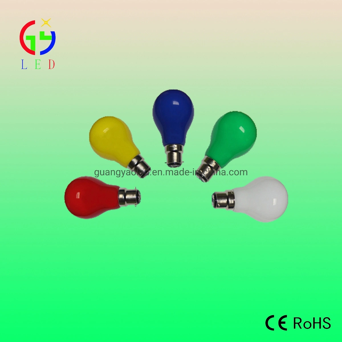 Nice Look of LED A19 E26/E27/B22 Decorations Bulbs LED A60 Festival Multicolors Light Lamp