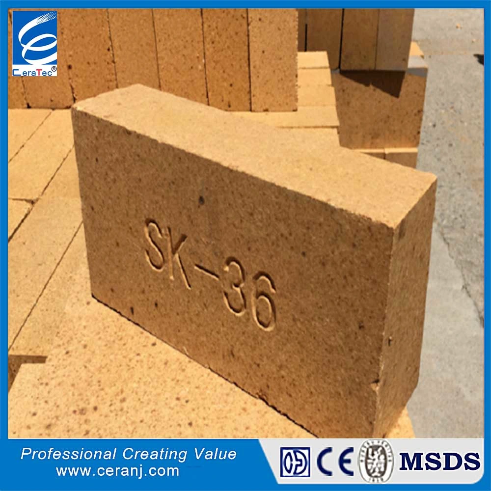 Customizable Clay Insulation Brick Refractory Wedge Firebrick for Pizza Oven