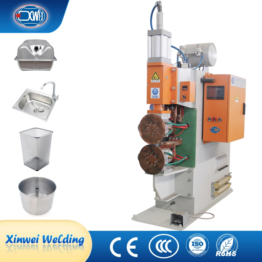 Sheet Metal Stainless Steel Aluminum Top Welders Inverter Manufacturers Oil Tank Straight Rolling Seam Welding Equipment Machines Welders for Sink