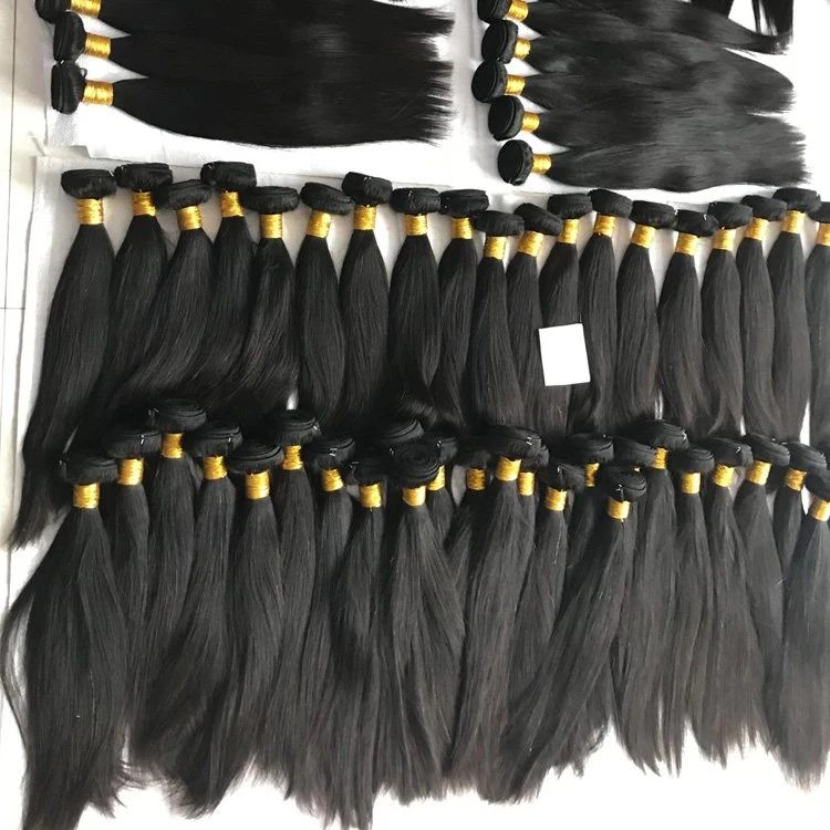 Wholesale/Supplier Straght Brazilian Virgin Hair Extension Raw Indian Hair Bulk