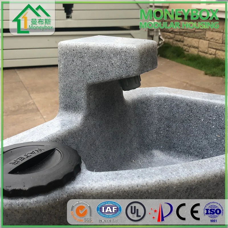 Outdoor Wash Basin Sinks School Gate Public Park HDPE Simple Wash Basin