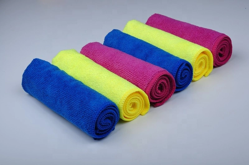 Microfiber Super Cleaning Cloth Best Selling Colorful Car Kitchen Wash Cloth