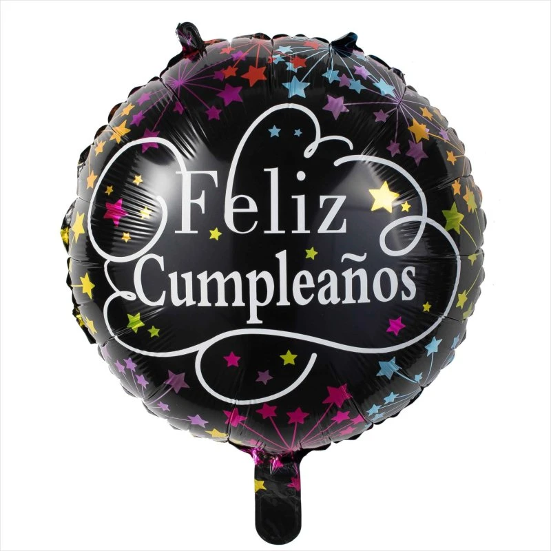 Wholesale Party Supplies Feliz Cumpleanos Decoration Inflatable Aluminum Foil Balloon