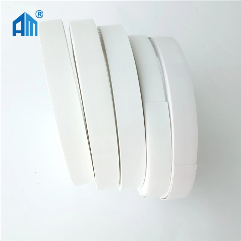 Shanghai Factory Supply White PVC/ABS/Acrylic Edge Banding Tapes for Furniture Accessories