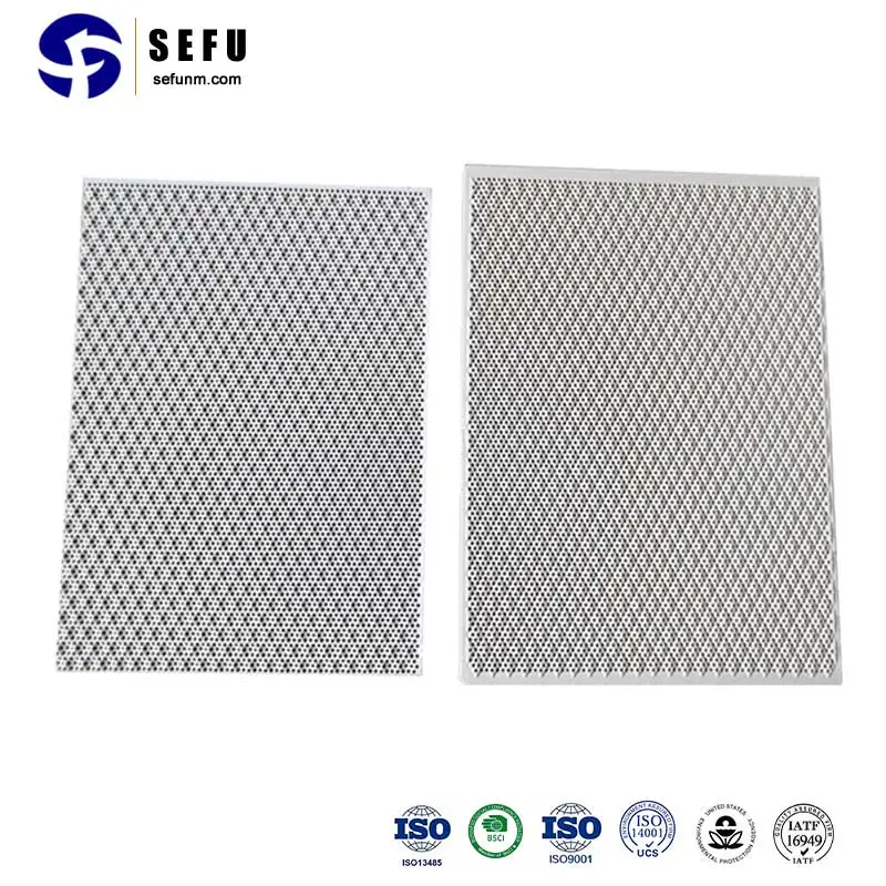 Porous Ceramics Factory Refractory Square Infrared IR Honeycomb Burner Plate for Gas Stove/Heater/Furnace