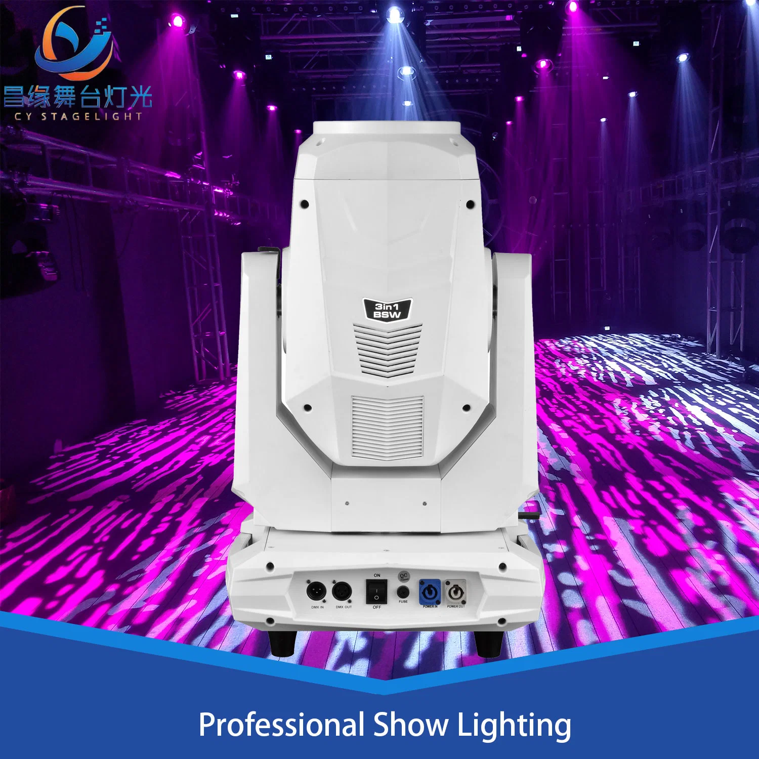 Rainbow Prisms Sharpy Super Beam Moving Head Stage Lights for Party