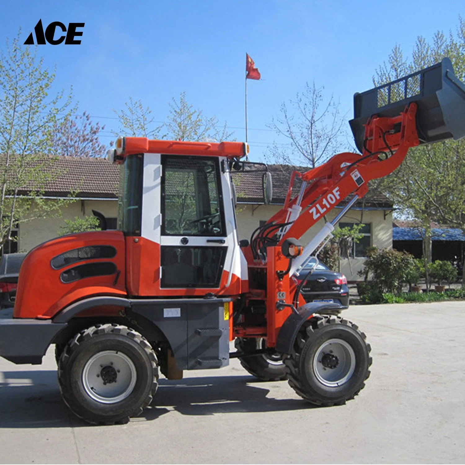 Construction Machinery Changchai 490 Engine Wheel Loader Machine Suppliers