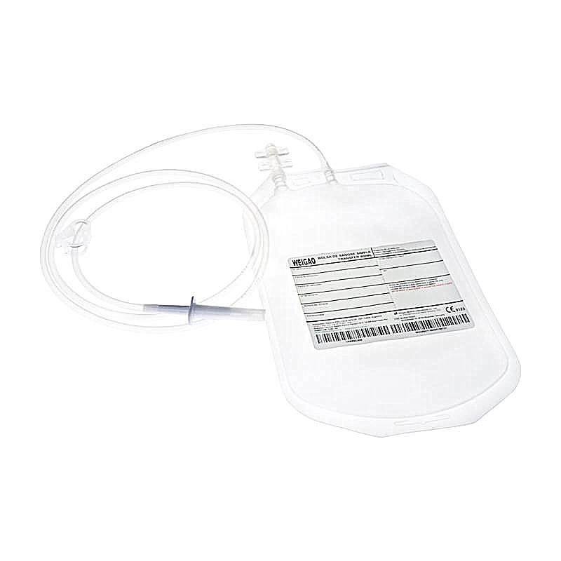 Hot Sale Cpda1 100ml 250ml 350ml 450ml Medical Blood Bag