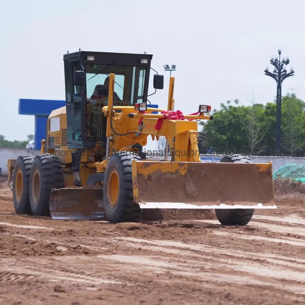 ماكينة التسوية التي تعمل بموتور Changlin 220HP مع التقنية اليابانية الكسارة Auto Level (المستوى التلقائي) لبناء الطرق