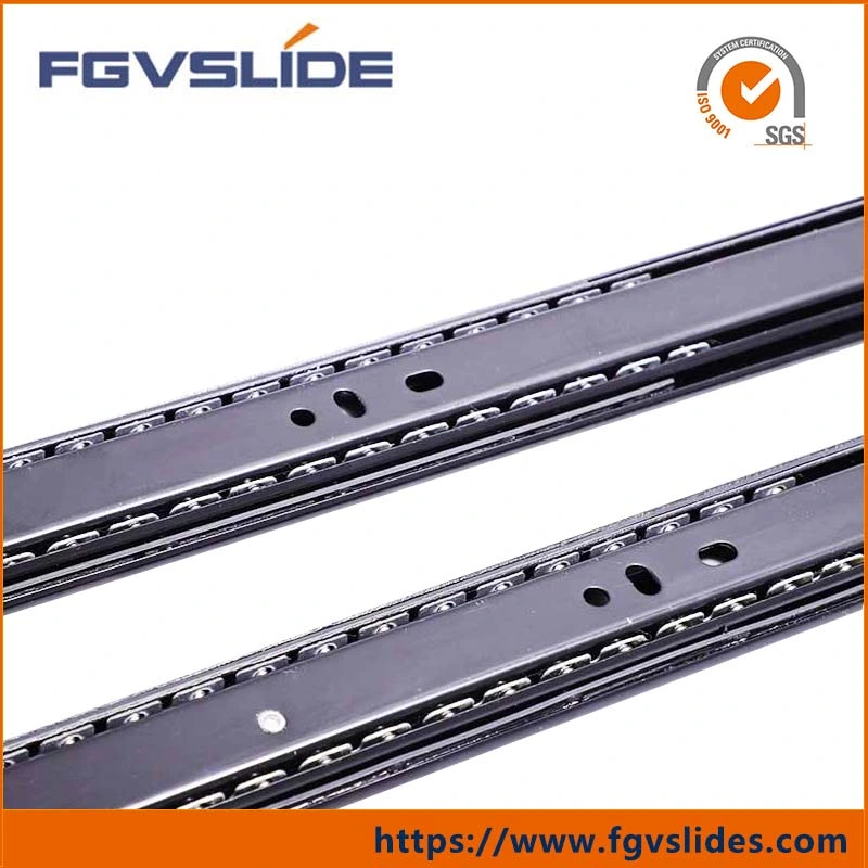 Fgvslide 35mm rodamiento de bolas portaobjetos para cajones de guías deslizantes industriales Hardware para muebles