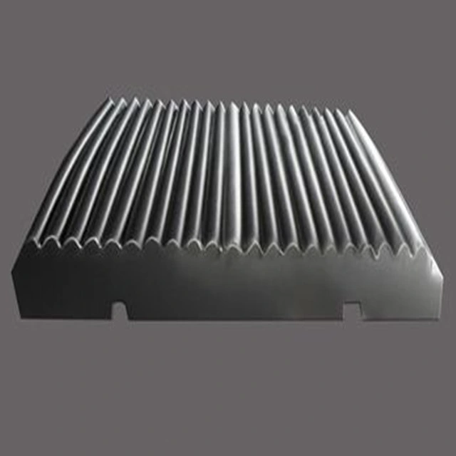 Fixed and Swing Movable Casting Jaw Plate Mn13%, Mn18%, Mn22% for Jaw Plate Price