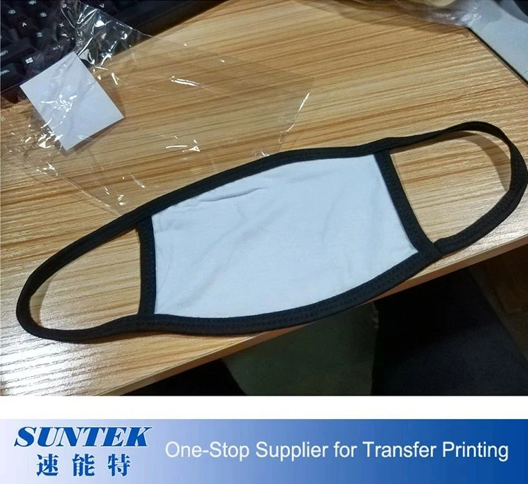 Sublimation Blank Heat Press Printing Elastic Protective Face Mask Cover