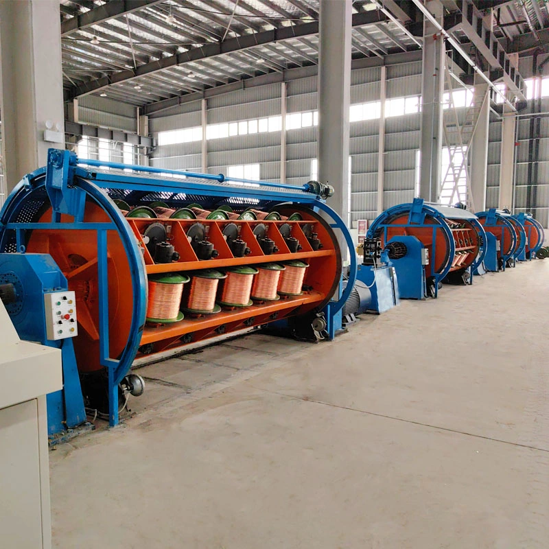 1+6+12+18 Copper Wire and Cable Making Rigid Frame Stranding Machine Manufacturers Suppliers