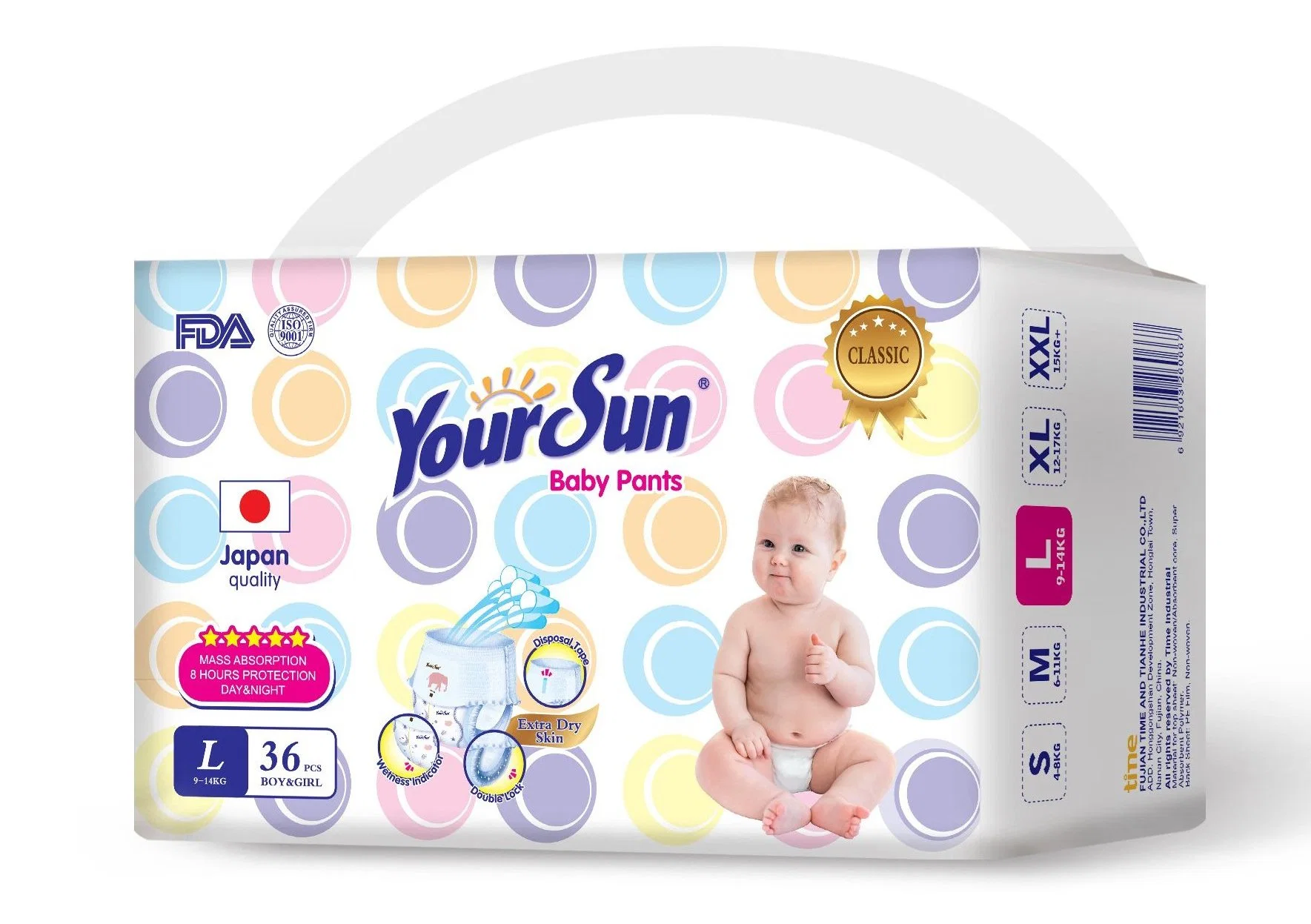 Оптовая OEM детский брюки Diaper бамбук отдыхать Mamy Poko Baby Care Одноразовые продукты