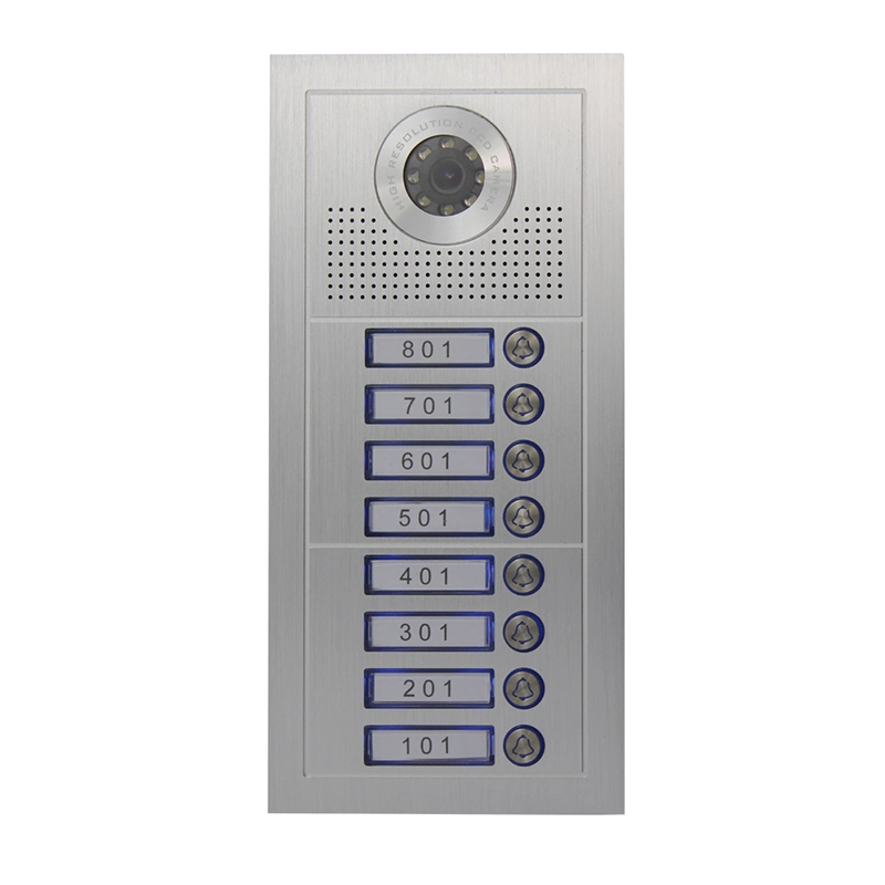 Doorphone-Video Door Phone for 12 Apartments