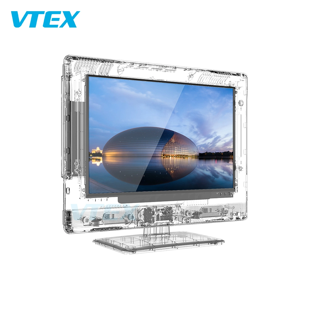 13.3 Inch Clear Jack Inputs High Resolution Transparent LED HD Jail Television Wide Screen Monitor Transparent TV