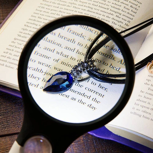 Hand Held 3X 45X LED Lighted Magnifying LED Reading Magnifier