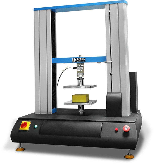 Máquina de pruebas de tracción de compresión de anillo de servomotor y compresión de borde