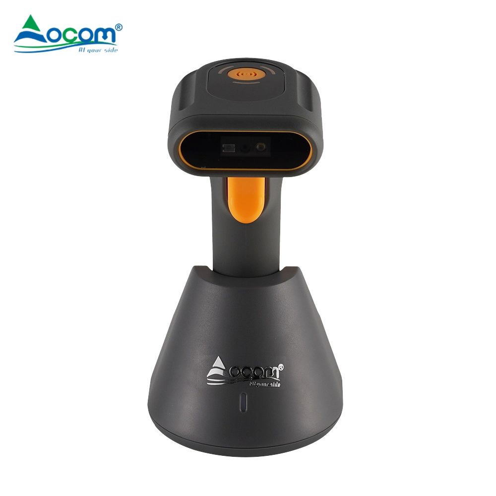 Mobile Data Terminal Factory Supply USB 2.4G Wireless 1/2D Barcode Scanner