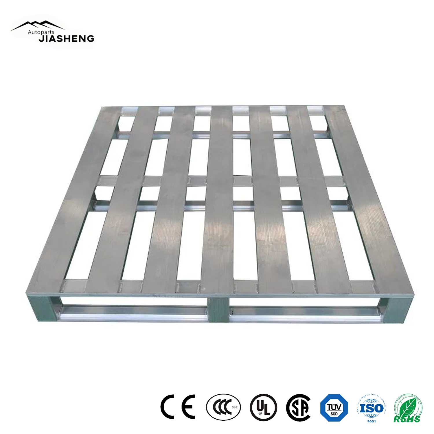 China Manufacturers Independent Access Channel Metal Stacking Pallet for Workshop Metal Tray Hot Sell