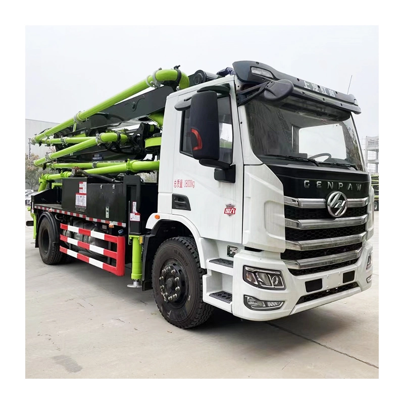 26 M Concrete Pump Truck Mixing Truck with Cement Boom Pump