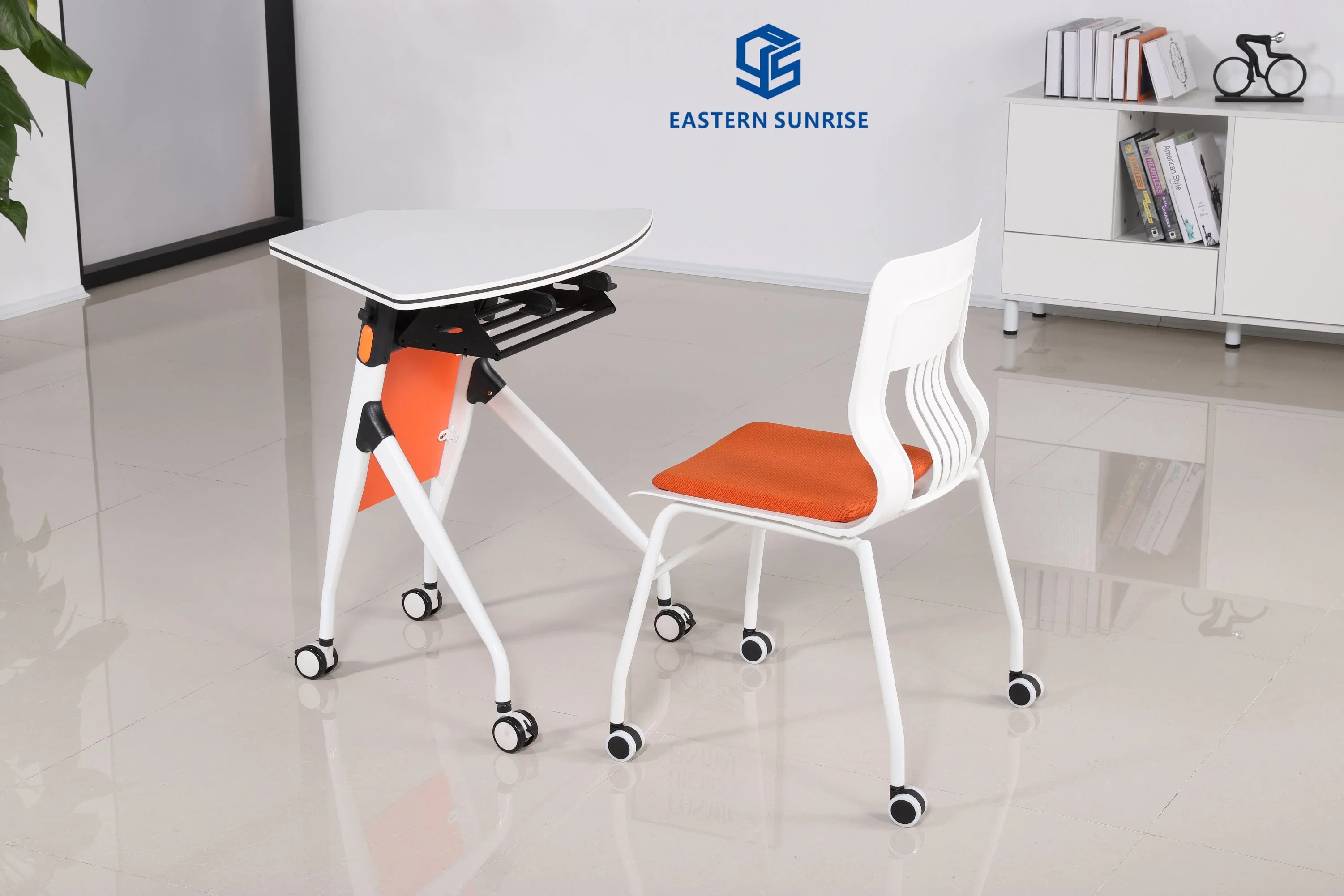 Wholesale/Supplier High-End Simple Office Furniture Training Stackable Desk Chair