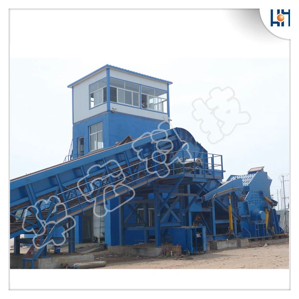 Monthly Deals Hydraulic Scrap Steel Shredding Recycling Machine Metal Waste Car Shell Aluminum Shredder Huahong Psx-6080