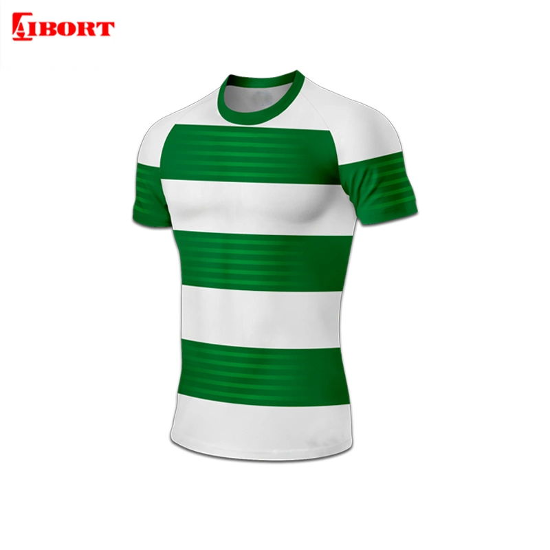 Aibort 2020 New Design Sublimation Rugby Jersey for Team Wear (T-RB-91)