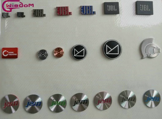 Various Alloy Metal Badge Brand Logo Nameplate with High Quality Surface Treatment