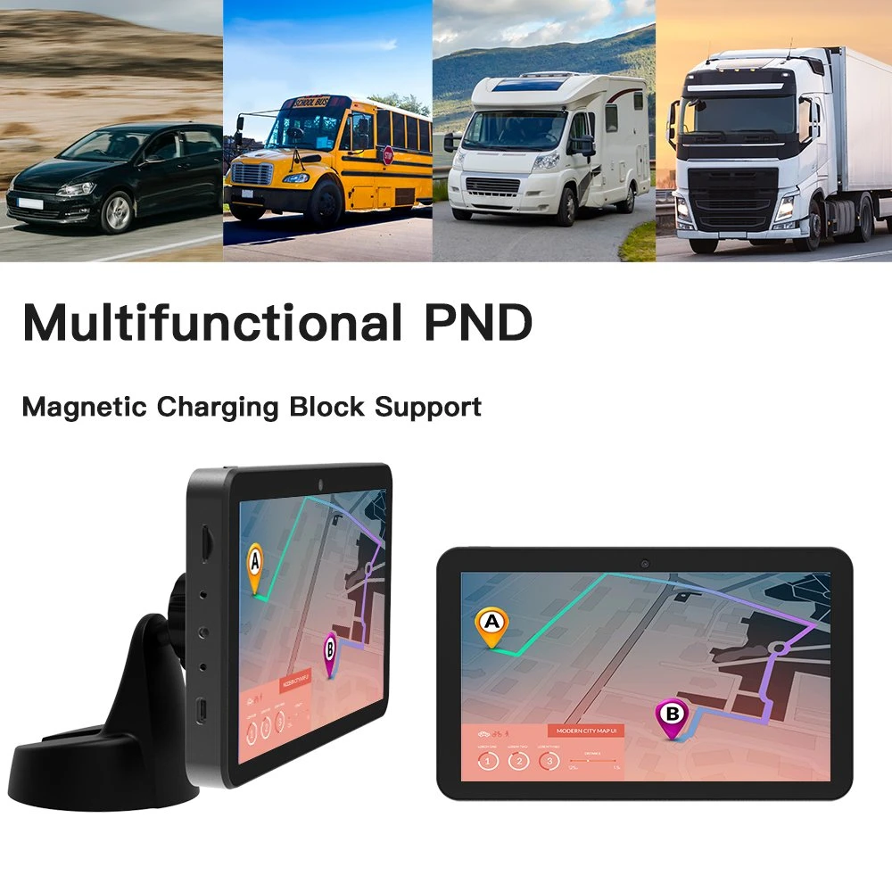 ODM-Fire доказательства защиты глаз портативный автомобильный Android Планшетные ПК GPS ПЭВД 7 дюймовый Android Magnetique планшетный ПК с цифровой видеорегистратор AV-в DVB-T2 Agps GPS