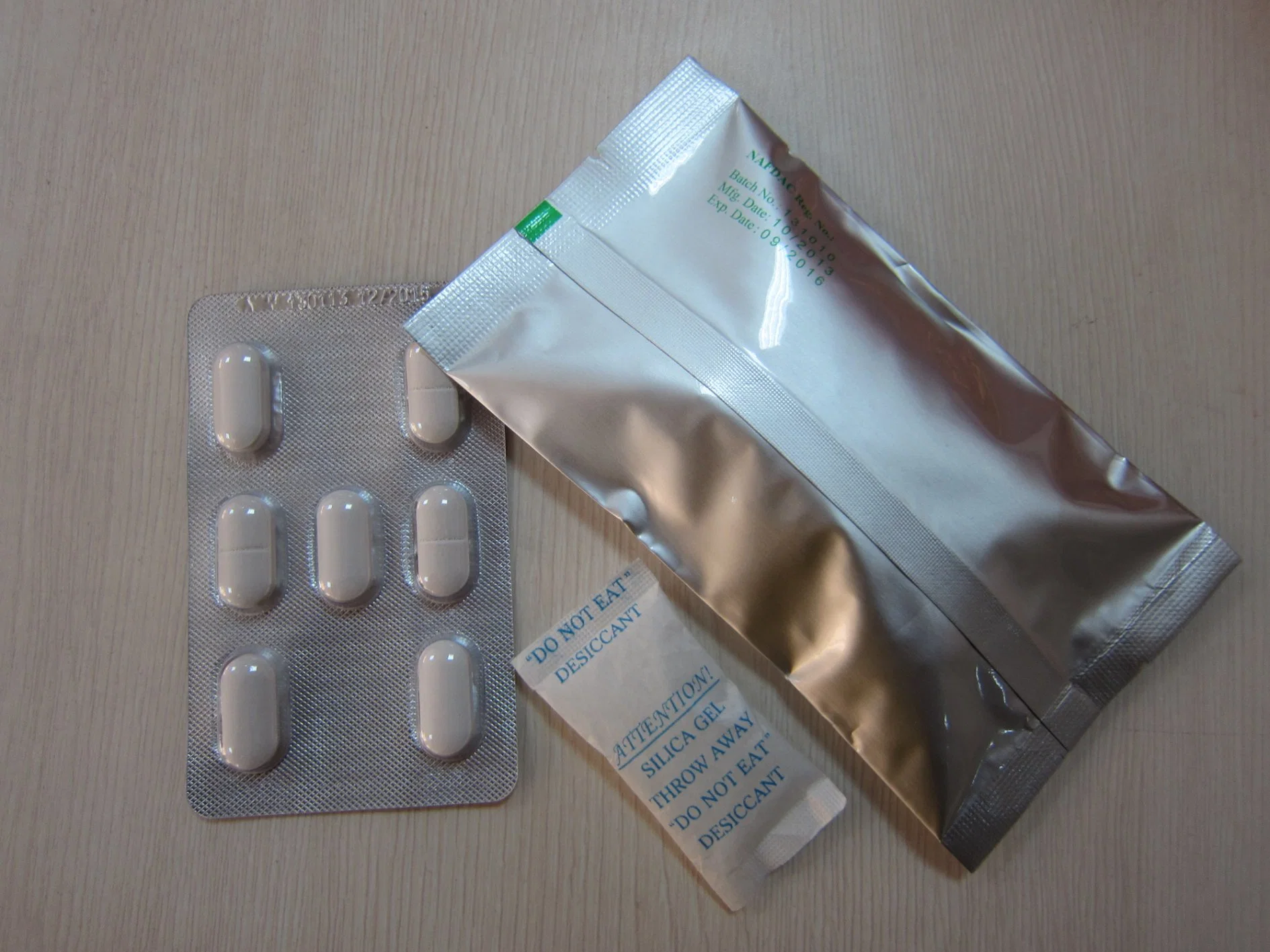 Sesitive Antibiotics Amoxicillin and Clavulanate Potassium Tablets