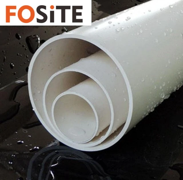 PVC Fire Resistance Tube Transparent UPVC Electrical Pipe